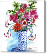 Julia's Bouquet Canvas Print