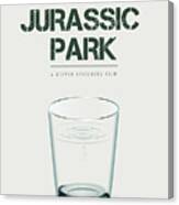 Jurassic Park - Alternative Movie Poster Canvas Print