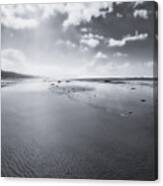 Just Me And The Sea Canvas Print