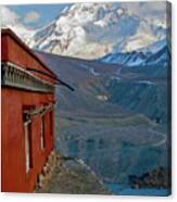 In The Shadow Of The Greater Himalayas Canvas Print