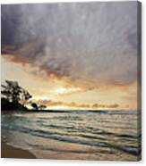 Kauai Sunrise Cloud Formation Canvas Print