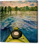 Kayak Dreams Canvas Print