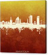 Khartoum Sudan Skyline #35 Canvas Print