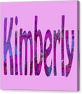 Kimberly Canvas Print