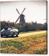 Kinderdijk. Two Times... Canvas Print