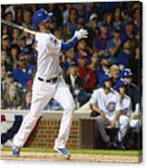 Kris Bryant Canvas Print