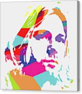 Kurt Cobain 1 Pop Art Canvas Print