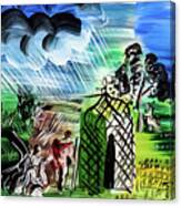 La Pluie Sur La Tonelle By Raoul Dufy 1939 Canvas Print
