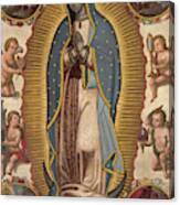 Lady Of Guadalupe, 1700 Canvas Print
