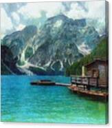 Lago Di Braies Canvas Print