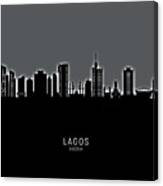 Lagos Nigeria Skyline #34 Canvas Print