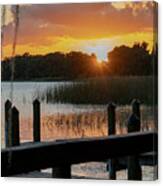 Lake Carlton Sunset Canvas Print