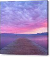 Lake Tahoe Sunset Canvas Print