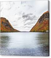 Lake Willoughby Fall Panoramic Canvas Print