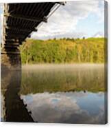 Landscape Photography  - Dingman's Ferry Bridge Canvas Print