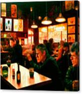 Lanegan And Bourdain Permutations 1 Canvas Print