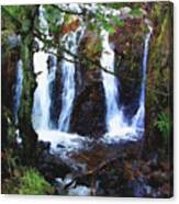 Langdale Waterfall Canvas Print