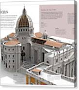 Las Basilicas Canvas Print