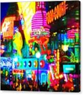 Las Vegas Strip At Night Canvas Print