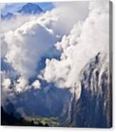 Lauterbrunen Valley, Swiss Alps Canvas Print