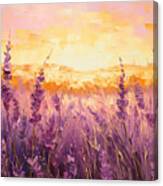 Lavender Dreamscape Canvas Print