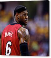 Lebron James Canvas Print