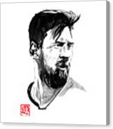 Leo Messi Canvas Print
