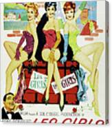 ''les Girls'', With Gene Kelly And Mitzi Gaynor, 1957 Canvas Print