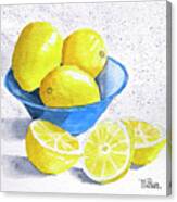 Let's Make Lemonade Canvas Print