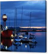 Ballydorn Lightship Canvas Print