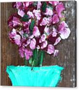 Lilacs In A Vase Canvas Print