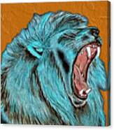 Lion's Roar - Abstract Canvas Print