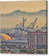 Long Beach Vista Canvas Print