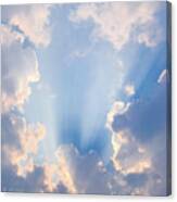 Love In The Clouds #3 Canvas Print