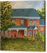 Lucy Maud Montgomery's Home In Norval, Georgetown, On Canvas Print