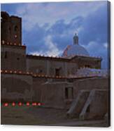 Luminarias And Buttresses Canvas Print