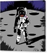 Lunar Astronaut Canvas Print