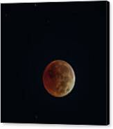 Lunar Eclipse Canvas Print