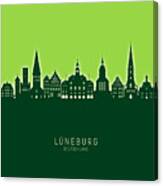 Luneburg Germany Skyline #08 Canvas Print