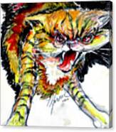 Mad Cat Canvas Print
