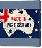Made In Port Rickaby, Australia Canvas Print