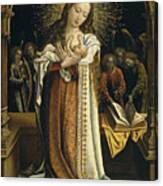 Madonna And Child 1396 Canvas Print
