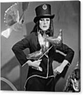 Magician Dummy In A Costume Shop, West Berlin 1980 Canvas Print
