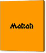 Makah #makah Canvas Print