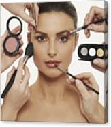 Make-up Perfection Canvas Print