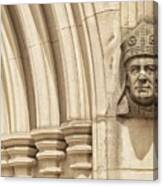 Manchester Cathedral, Gate And Arches Canvas Print