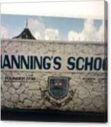 Manning's High School Canvas Print