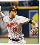 Manny Machado Canvas Print