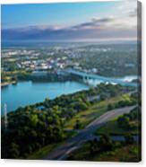Marble Falls, Texas Is A Beautiful Town Nestled In The Heart Of The Hill Country, And Is The Fastest Growing Town In The Country Canvas Print