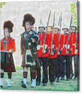 Ceremonial Guards Canvas Print